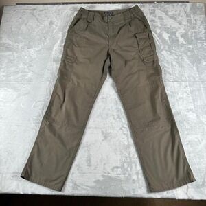 511 Tactical Cargo Pants Mens Tag 36x34 (Actual 36x33) Green TAC-143 Ripstop
